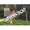 Speeltoren Sjoerd + Klimrek- en schommelaanbouw