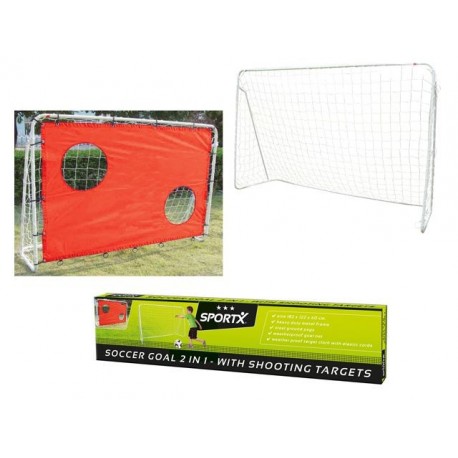 Sportx voetbaldoel 182 + target