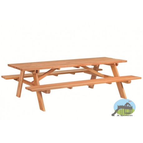 Picknicktafel Giant hardhout