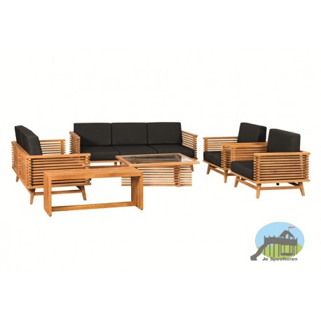 Teak loungeset Riverside